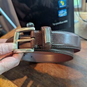 Fossil Brown Leather Belt